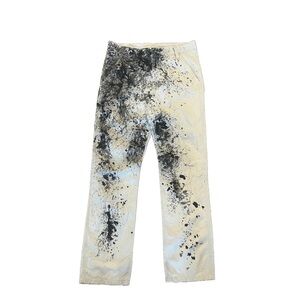 Kris Van Assche SS11 Paint Splatter White Trousers
Size 30